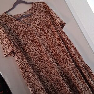 A New Day Leopard Print Dress